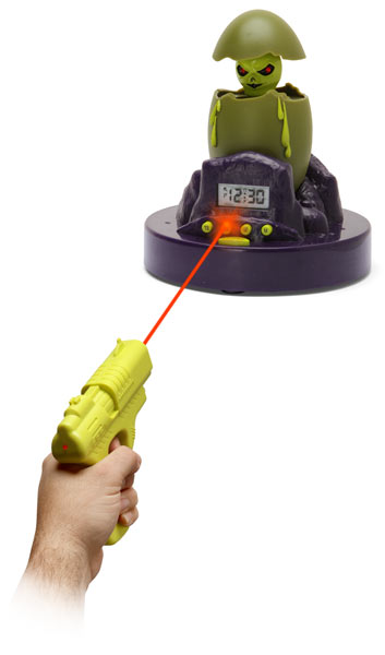 Alien Hunt Alarm Clock
