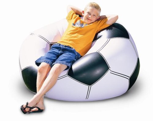 Inflatable Beanless Football Chair