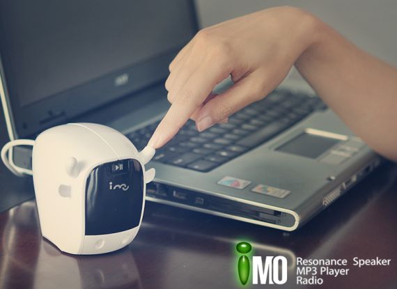 i-Mo Resonance Speaker + Radio + MP3 Player