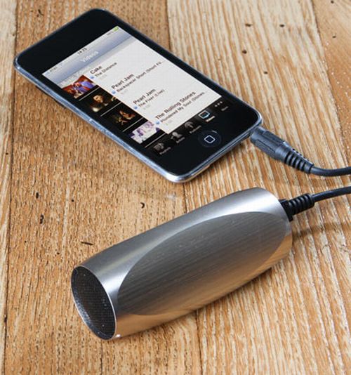 Aluminum Sound Tube MP3 Speaker