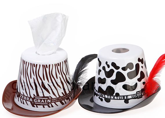 Cowboy Hat Tissue Roll Holder