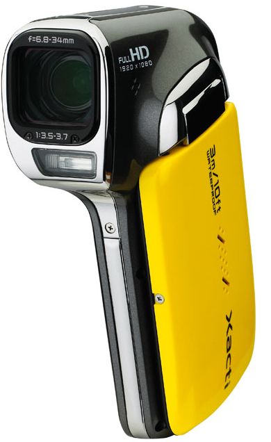 Sanyo VPC-CA102 Waterproof Full HD 1080 Video and 14MP Digital Photos with 12X Dual Range Zoom
