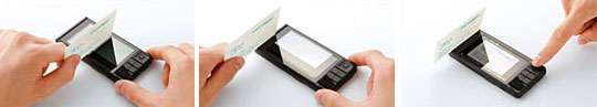 King Jim Pitrec Business Card Recorder