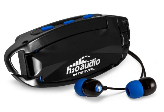 1H2O Interval 3G Waterproof Headphone System for iPod shuffle 3rd Gen