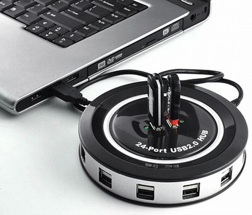 24 Port USB Monster Hub