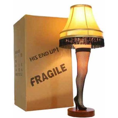 A Christmas Story 26" Desktop Leg Lamp