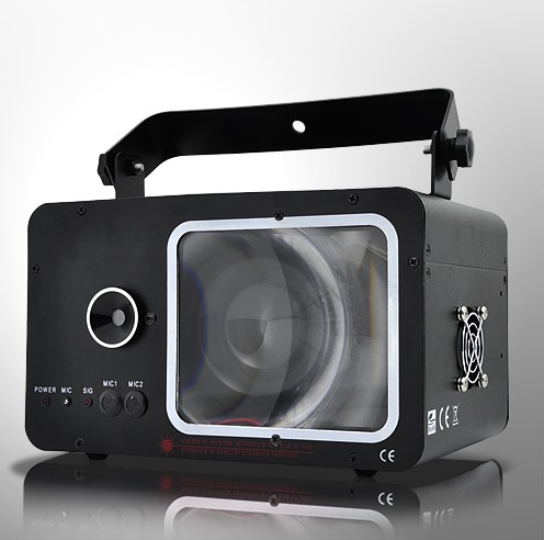 Laser Effects Projector with LED Lighting