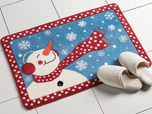 Frosty Bath Rug