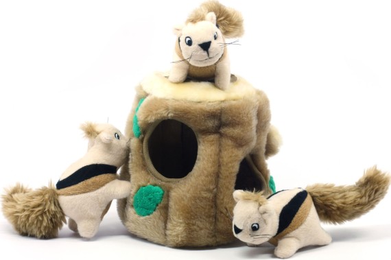 Kyjen Hide-A-Squirrel Puzzle Toy for Dogs