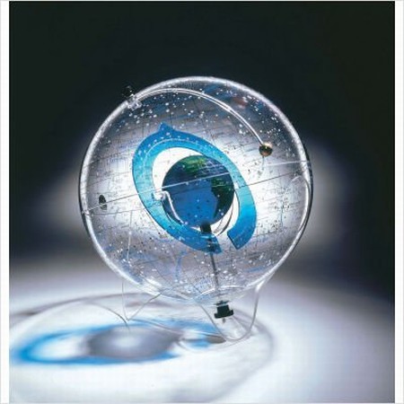 Starship Earth II 16" Table Globe with Sculptured Base