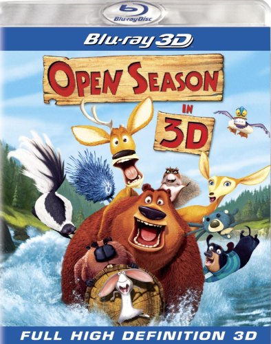 Open Season 3 3D blu ray