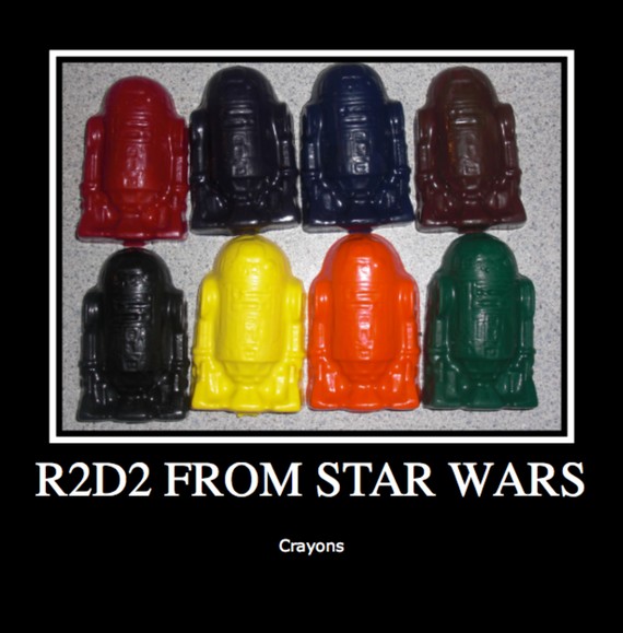 R2D2 Crayons