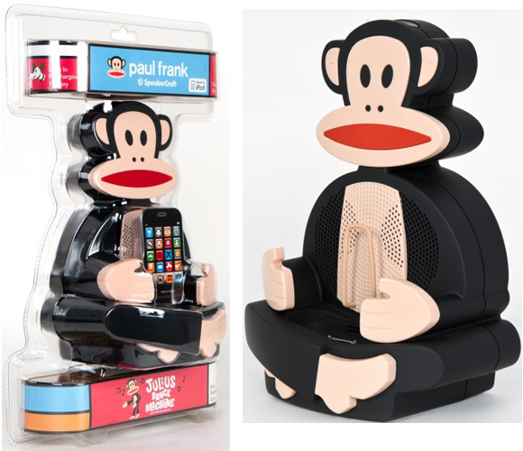Paul Frank Julius Dance Machine Portable Speaker Dock for iPod Paul Frank Julius Dance Machine Portable Speaker Dock for iPod