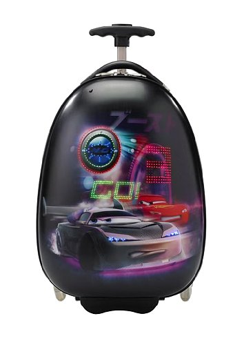 Disney Cars Drift Kids Carry-on Case with Animated Fiber Optic Lighting