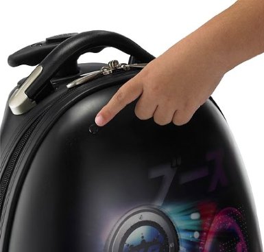Disney Cars Drift Kids Carry-on Case with Animated Fiber Optic Lighting