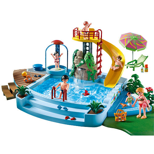 Playmobil 4858 Open Air Pool with Slide