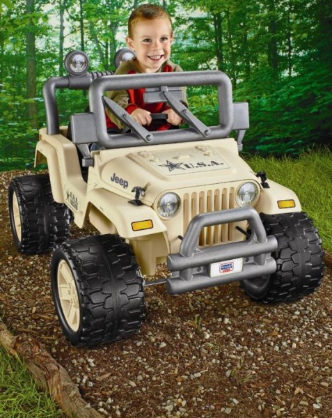 Power Wheels Camo Jeep