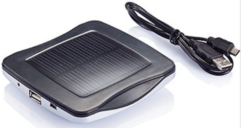 Solar charging window