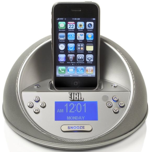 JBL On Time Micro Speaker System for iPod