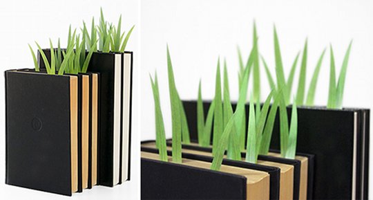 Green Marker Grass Post-It Bookmarks