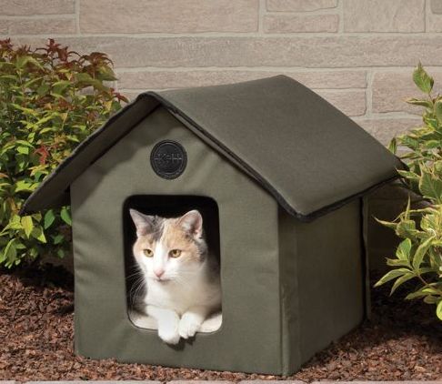 Heated Outdoor Cat House
