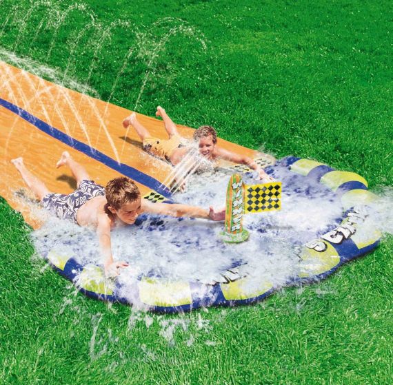 Aqua Blast Dual Racing Slide