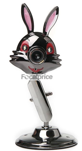 Rabbit Design PC Laptop USB Camera with Lights