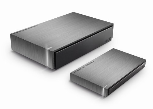 LaCie Porsche Design P'9220 500 GB USB 3.0 Portable External Hard Drive