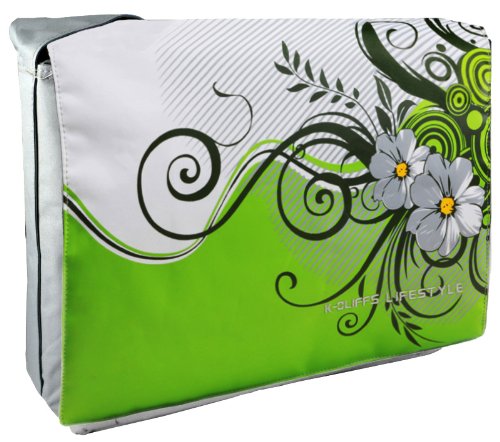 Green Floral Garden 15.4 inch Laptop