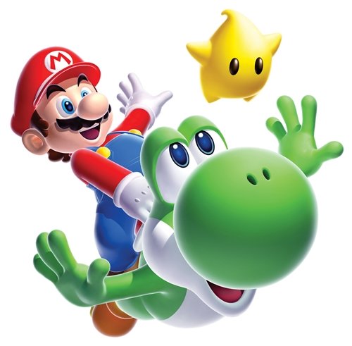 Mario Yoshi Peel & Stick Giant Wall Decal