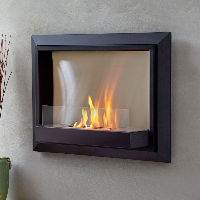 Real Flame 705 Envision Gel Wall Fireplace With 3 Hour Burn Time
