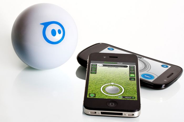 Amazon.com Sphero Robotic Ball - iOS and Android Controlled Gaming System - White - PT01