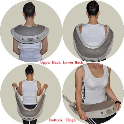 Carepeutic Kh229 Deluxe Neck and Shoulder Massager with Heated Therapy, Beige Carepeutic Kh229 Deluxe Neck and Shoulder Massager with Heated Therapy, Beige
