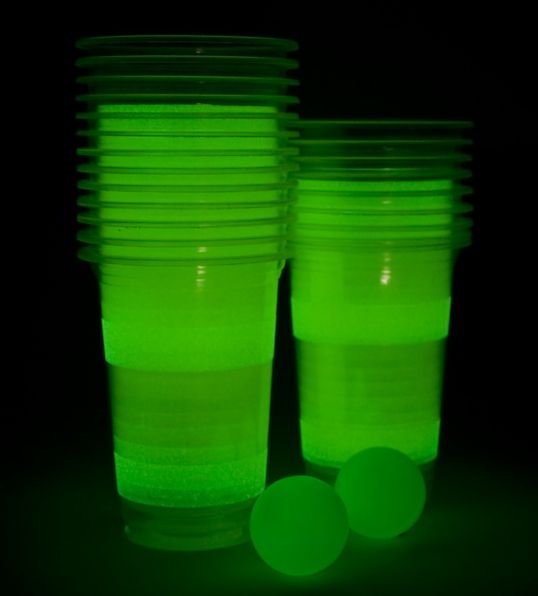 Glow in the Dark Beer Pong