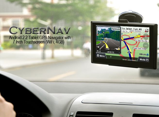 CyberNav - Android 2.2 Tablet