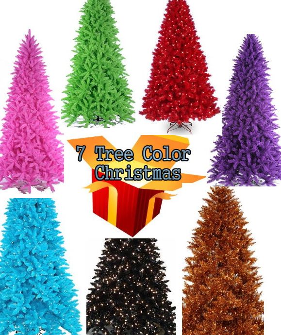 Christmas Color Tree Christmas Color Tree