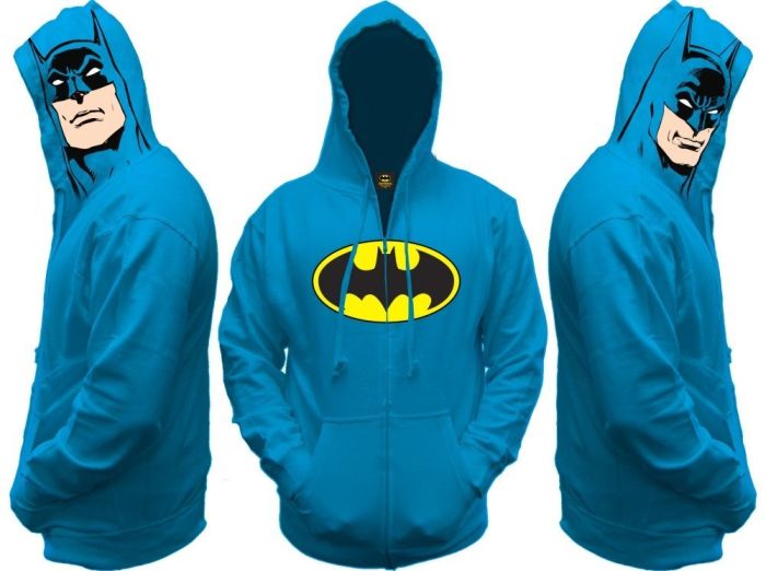Batman All View Men Zip Hooded Sweatshirt