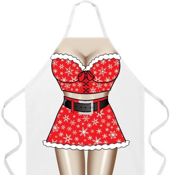 Apron Santa Girl Apron