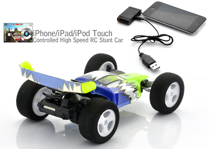 iPhone/iPad/iPod Touch Controlled High Speed RC Stunt Car iPhone/iPad/iPod Touch Controlled High Speed RC Stunt Car