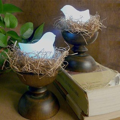 Ambient LED Light Wax Birds Ambient LED Light Wax Birds