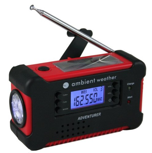 Ambient Weather WR-111 ADVENTURER Emergency Solar Ambient Weather WR-111 ADVENTURER Emergency Solar