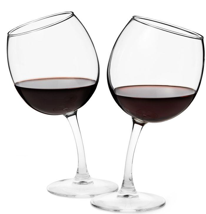 TIPSY WINE GLASSES TIPSY WINE GLASSES