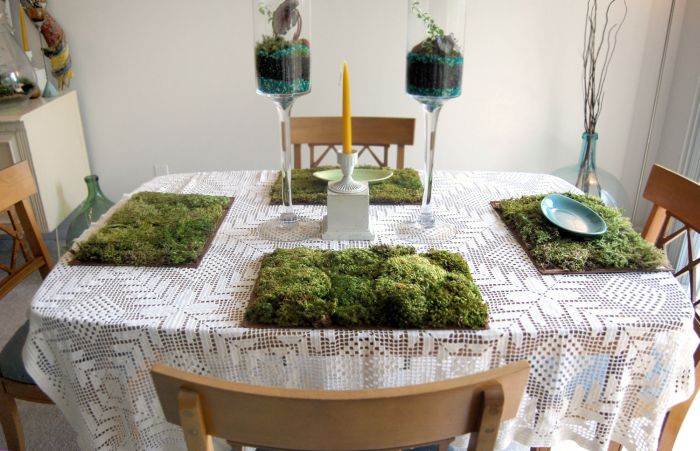 Woodland Moss Place Mats Woodland Moss Place Mats
