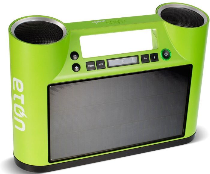 Amazon.com Eton Rukus Solar Bluetooth Sound System with Solar Panel - MAIN