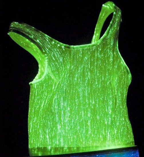 Luminous Fiber Optics Women's Top