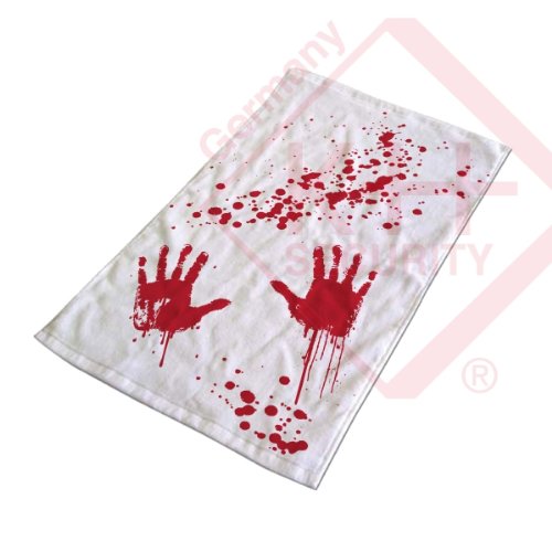 Spinning Hat Blood Bath Hand Towel Spinning Hat Blood Bath Hand Towel
