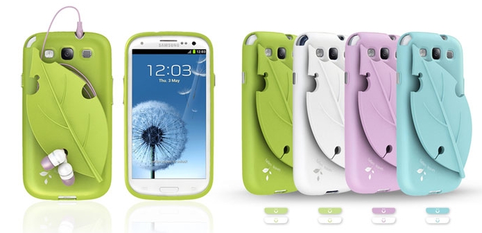 MobC Leaf Cace for Samsung Galaxy S III 