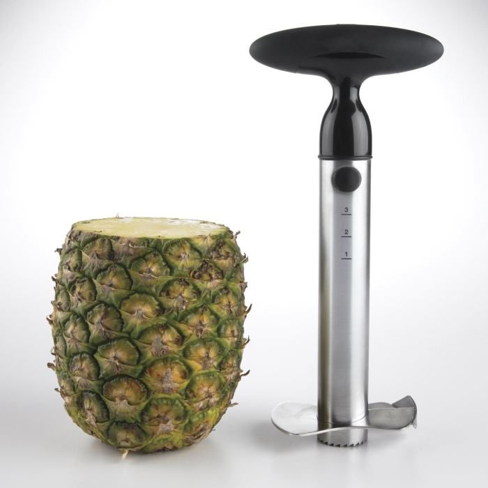 Good Grips Stainless Steel Ratcheting Pineapple Slicer Good Grips Stainless Steel Ratcheting Pineapple Slicer