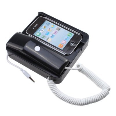 Retro Phone Docking Handset Receiver Speaker Hands-free Speaker for iPhone 4 4s Retro Phone Docking Handset Receiver Speaker Hands-free Speaker for iPhone 4 4s