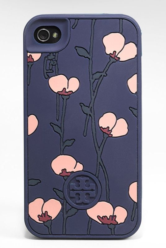 TORY BURCH IPHONE 4 4S POPPIES SILICONE CASE TORY BURCH IPHONE 4 4S POPPIES SILICONE CASE